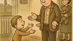 Banc: Tata, pot să te îmbrățișez?